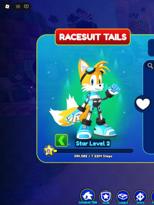 racesuit tails