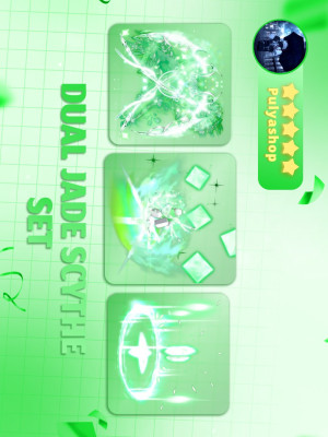 🟩DUAL JADE SCYTHE SET🟩