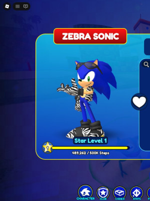 zebra sonic