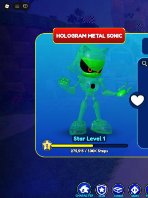 hologram metal sonic