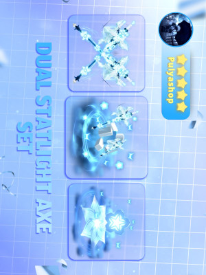 🧊DUAL STARLIGHT AXE SET🧊