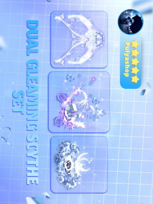 💙DUAL GLEAMING SCYTHE SET💙
