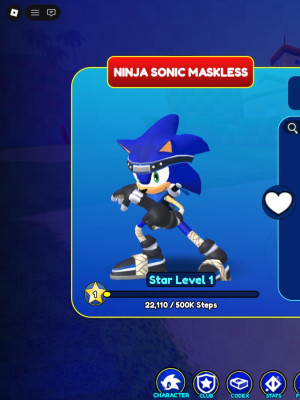 ninja sonic maskless