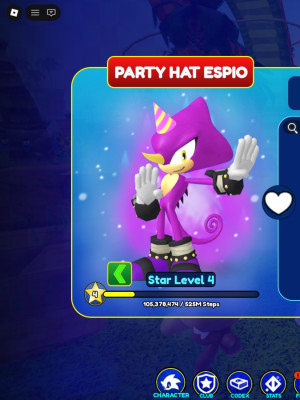 party hat espio