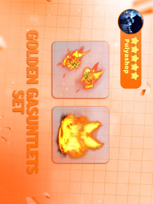 🟠GOLDEN GASUNTLETS SET🟠