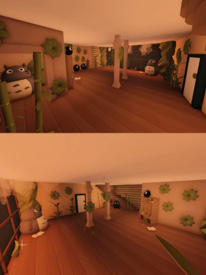 «cute green home»