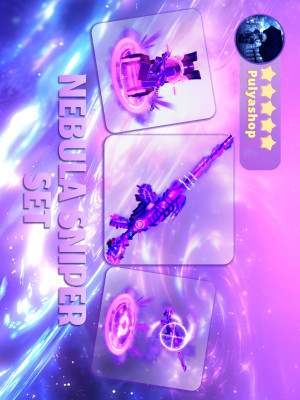 💫💜NEBULA SNIPER SET💜💫