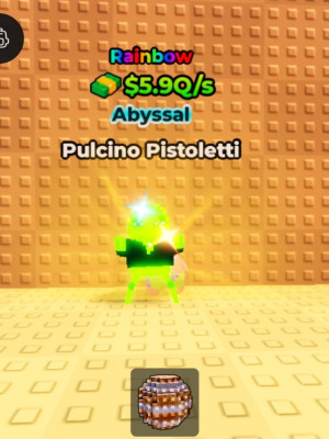 ABYSSAL RAINBOW PULCINO PISTOLETTI 5.9Q