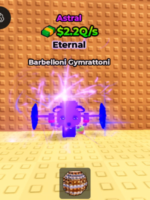 ETERNAL ASTRAL BARBELLONI GYMRATTONI 2.2Q