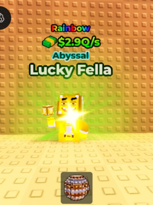 ABYSSAL RAINBOW LUCKY FELLA 2.9Q
