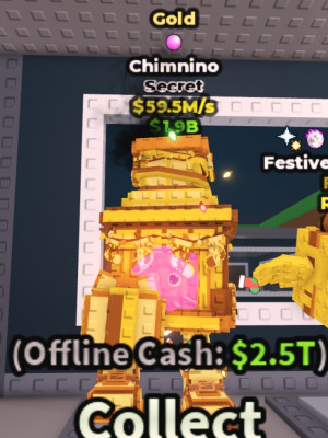 Chimnino gold bubble gum 59,5 mln
