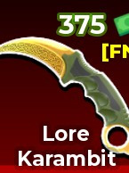 lore karambit