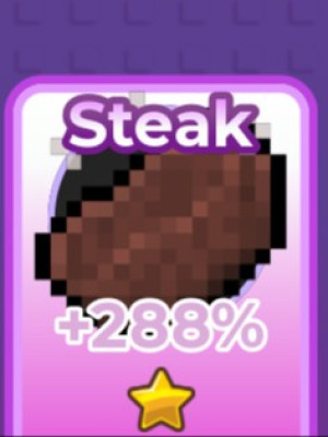 Steak | Стейк | +288% | ⭐: 1