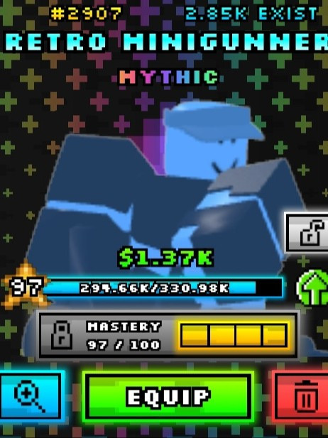 *Shiny* Retro Minigunner