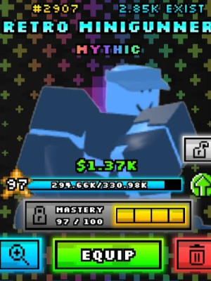 *Shiny* Retro Minigunner