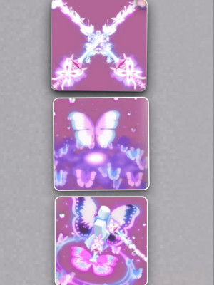 ꕤ DUAL BUTTERFLY BLADE SET ꕤ🔥КРАСИВЫЙ СЕТ🔥