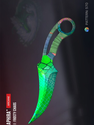 Нож в стендов fang saphira