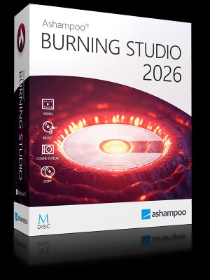 Ashampoo Burning Studio 2026 | Бессрочная Лицензия Ключ. Запись CD DVD Blu-ray дисков