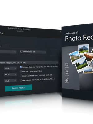 Ashampoo Photo Recovery 3 | Бессрочная Лицензия, Ключ. Восстановить Ваши фотографии.