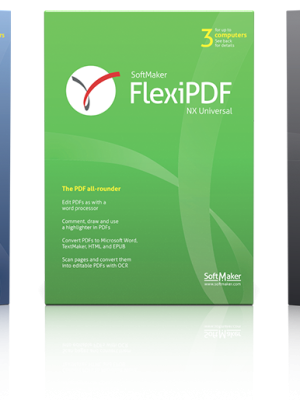 SoftMaker FlexiPDF Standard 2022+ | Лицензия ключ, код. Редактировать текст, фото PDF