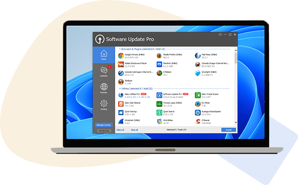 Glarysoft Software Update Pro | Лицензия ключ Автоматическое безопасное обновление ПО