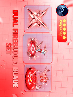 🍁DUAL FIREBLOOM BLADE SET🍁