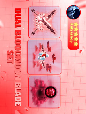🔴DUAL BLOODMOON BLADE SET🔴