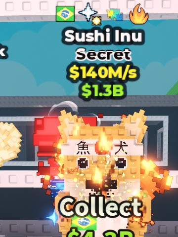 🔥ИМБА БРЕЙНРОТ 🍣🐕 SUSHI INU — SECRET🔥140 m/s | Быстрая выдача