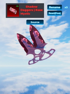 Shadow daggers rose SI