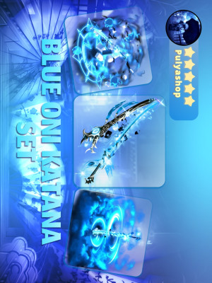 ❟❛💙BLUE ONI KATANA💙❛❟