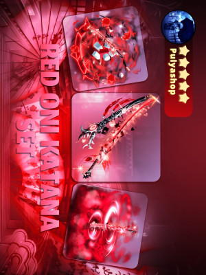 ❟❛👹RED ONI KATANA👹❛❟