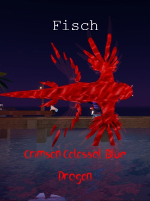 CRIMSON COLLOSAL BLUE DRAGON (для открытия Crimson Cavern)