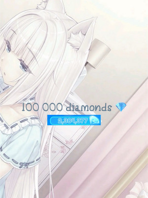100к diamonds! ♡