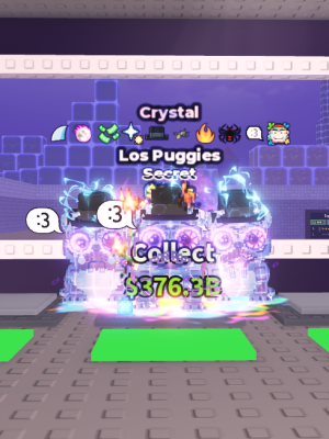 Los Puggies 2B/S Crystal