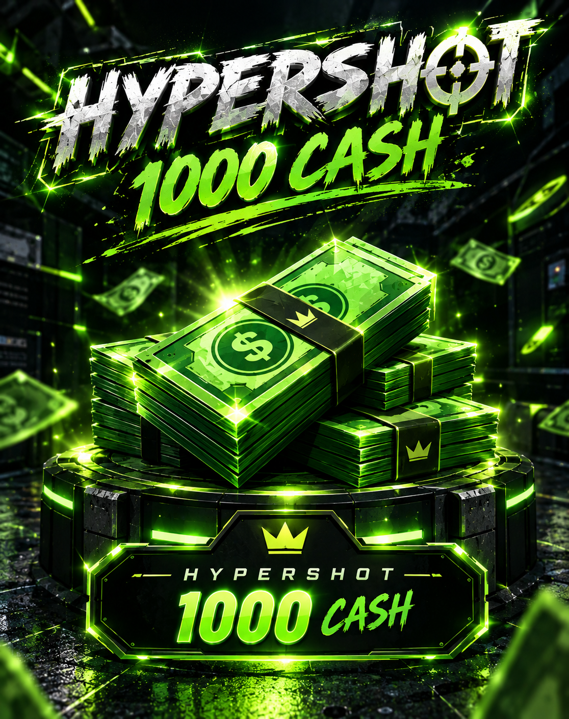 1к cash в игре hypershot