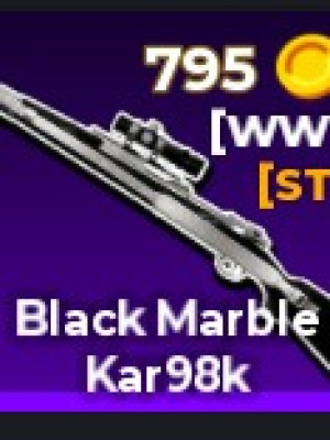 Black Marble Kar98k [WW] [ST]