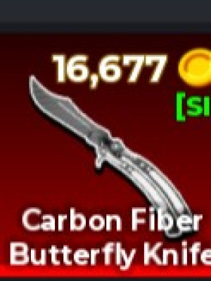 Carbon Fiber Butterfly Knife [SI]