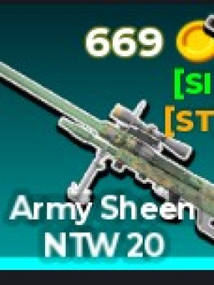 Army Sheen NTW 20 [SI] [ST]