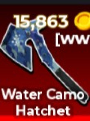 Water Camo Hatchet [WW]
