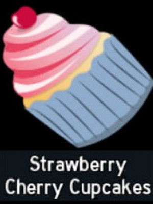 Strawberry Cherry Cupcakes