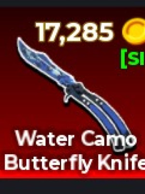 Water Camo Butterfly Knife [SI]