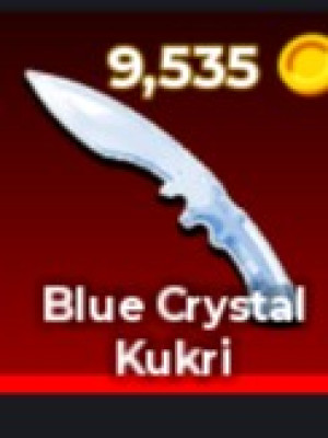 Blue Crystal Kukri