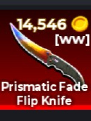 Prismatic Fade Flip Knife [WW]