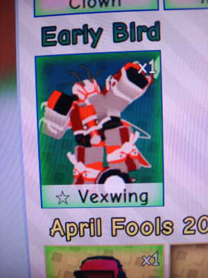 Продам скин (Vexwing) Early Bird