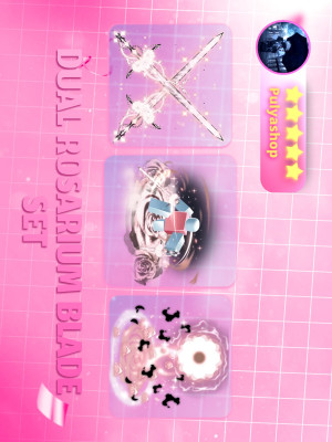 🌺DUAL ROSARIUM BLADE SET🌺
