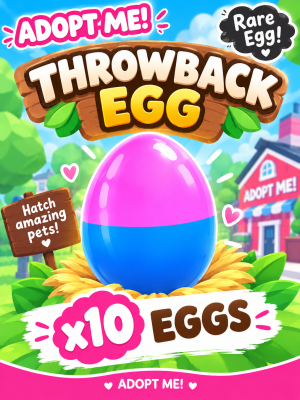 Throwback egg 10 штук