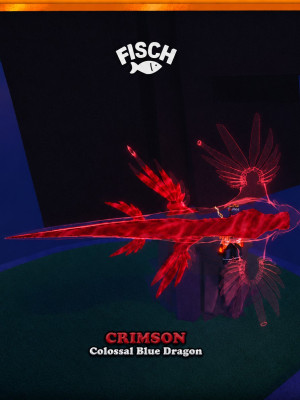 Crimson Colosal Blue Dragon