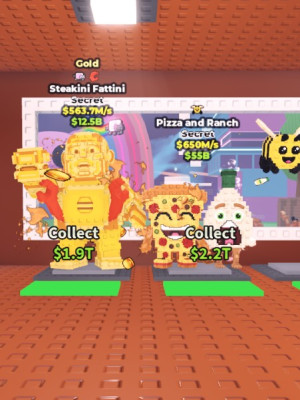 Steakini Fattini $563.7M/s Gold + Pizza and Ranch $650M/s