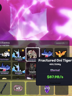 Eternal ONI Tiger 88B/Sec Fracrured Top Pat