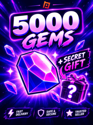 💎 5,000 GEMS (+ SECRET GIFT)